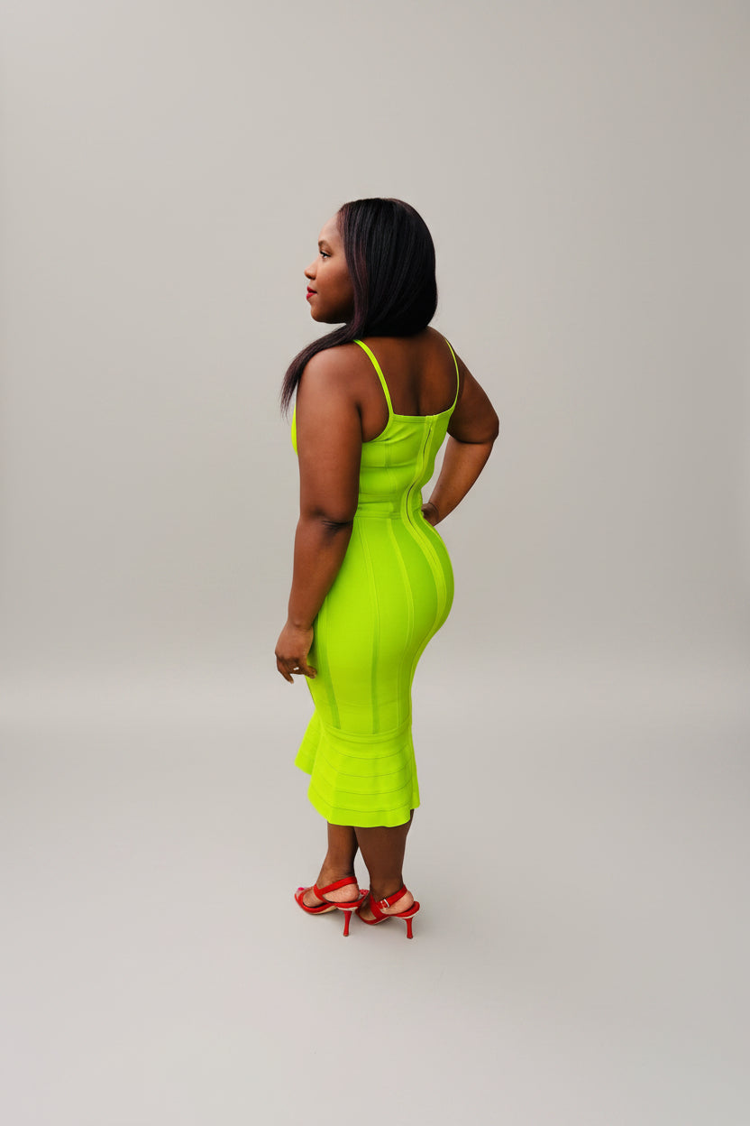 The Lime Shot Dress