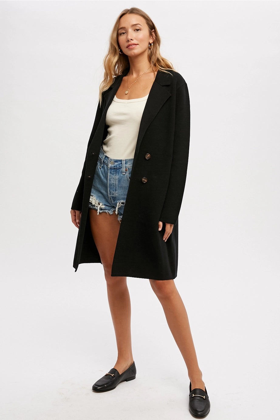 Double Breasted Cardi Coat