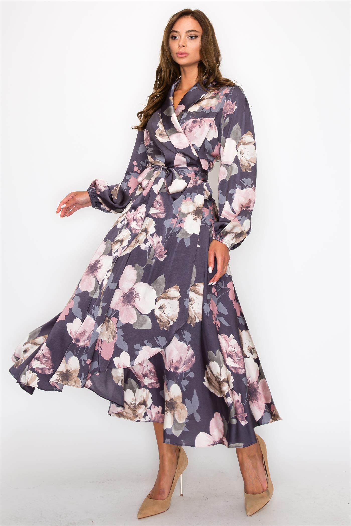 Floral Elegance Maxi Dress