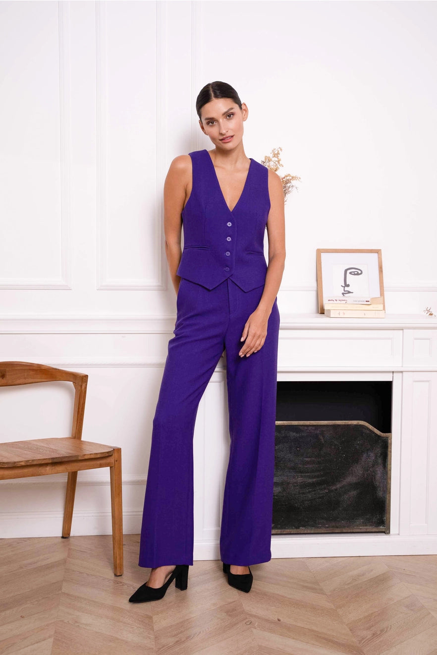 The Purple V Blazer