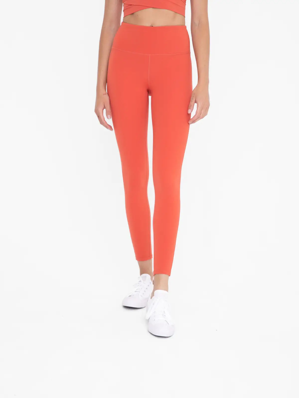Dark Coral Eco Leggings