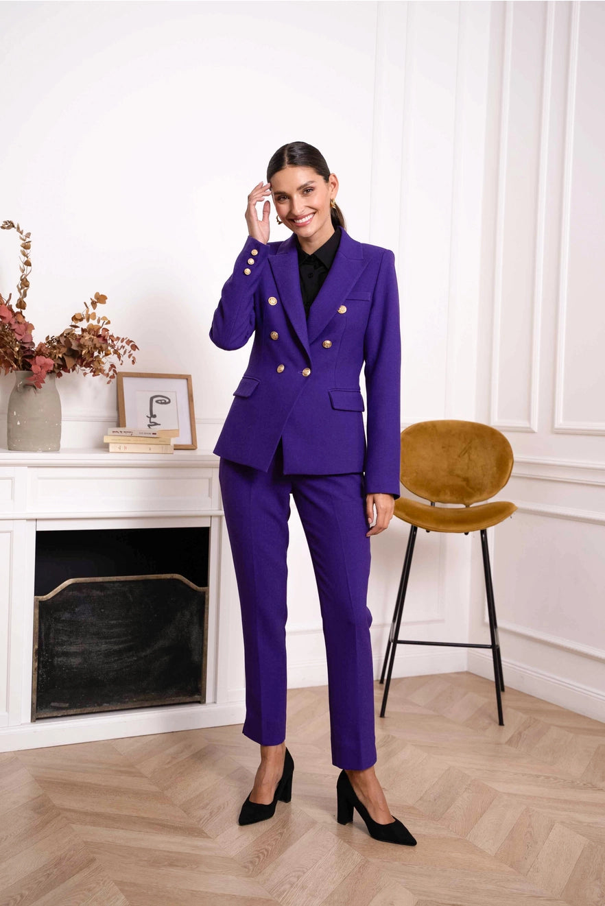The Purple V Blazer