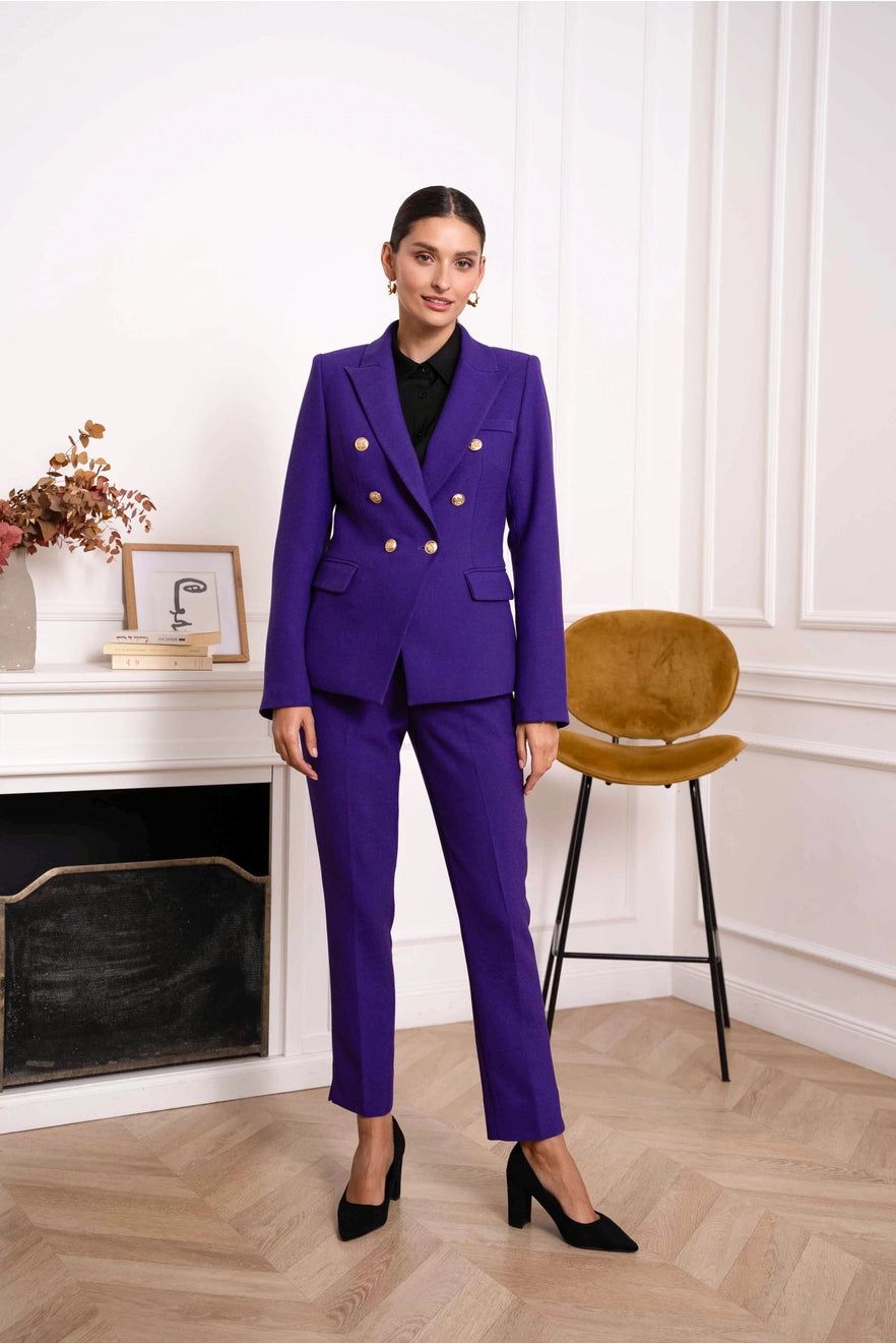 The Purple V Blazer