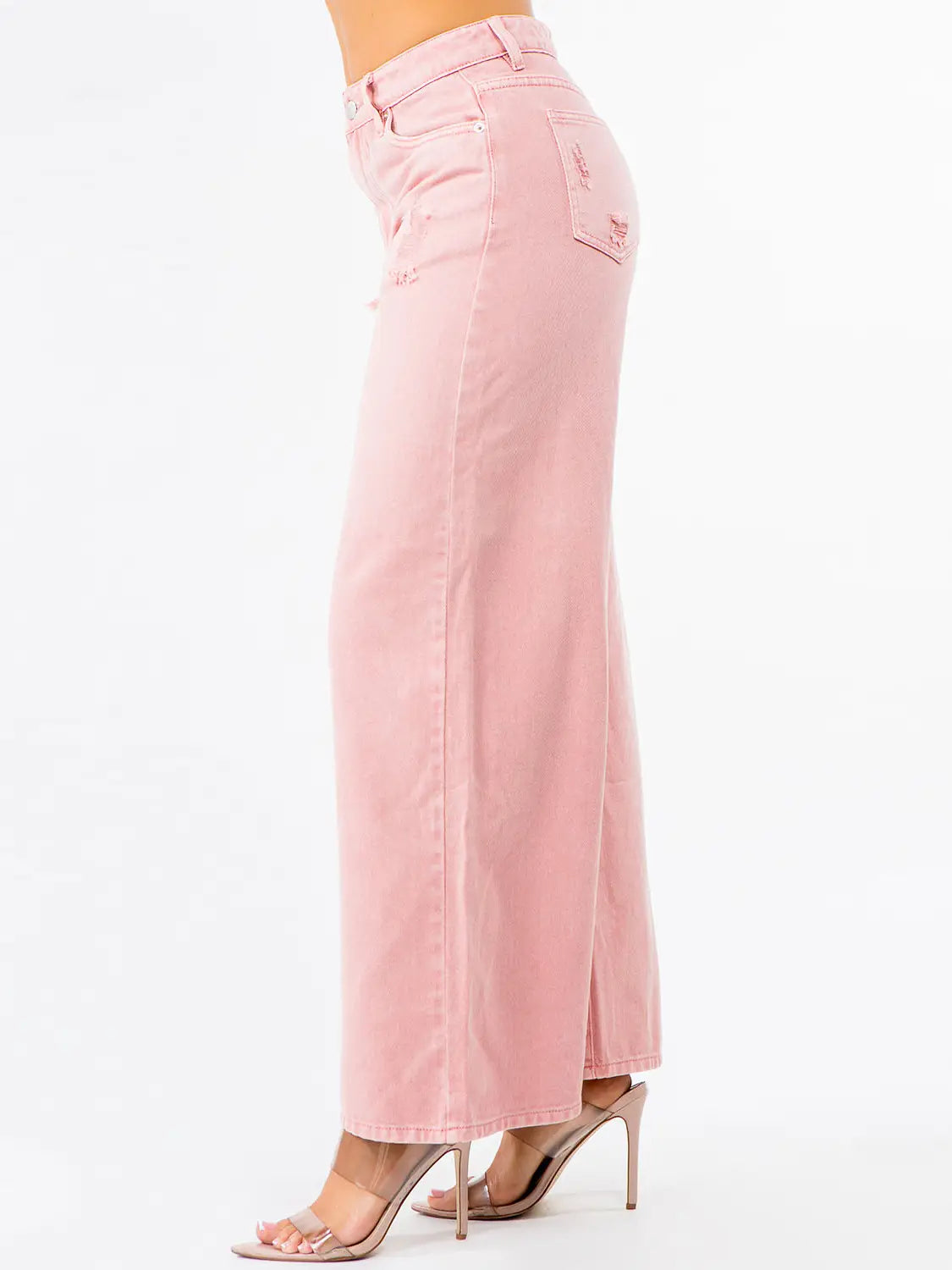 Pinky Wide Legged Jeans