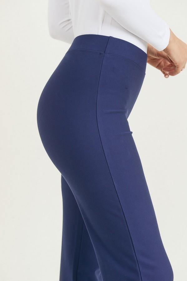 High-Rise Ponte Pant, Black - FashionFunPop