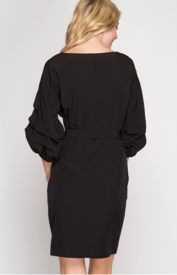 Wrap-Me-Up Dress - FashionFunPop, Trendy, fashion, plus, skinny, fitted, ripped, dress, dresses, tops, blazers, women, clothing, bathing suits, swimwear, vacation, stylish, jewelry, accessories, handbags, shoes, boutique, shopping, store, clutch, clutches, handbag, blouses, mom, mommy, tee, tees, jeans, pants, maxi, maxies, rompers, jumpers, sexy, clearance, new, sales, mika rose, she and sky, &, blvd, in style, esley, gilli, blu pepper, earrings, bracelets, bangles, statement, necklaces, scarfs, gloves,