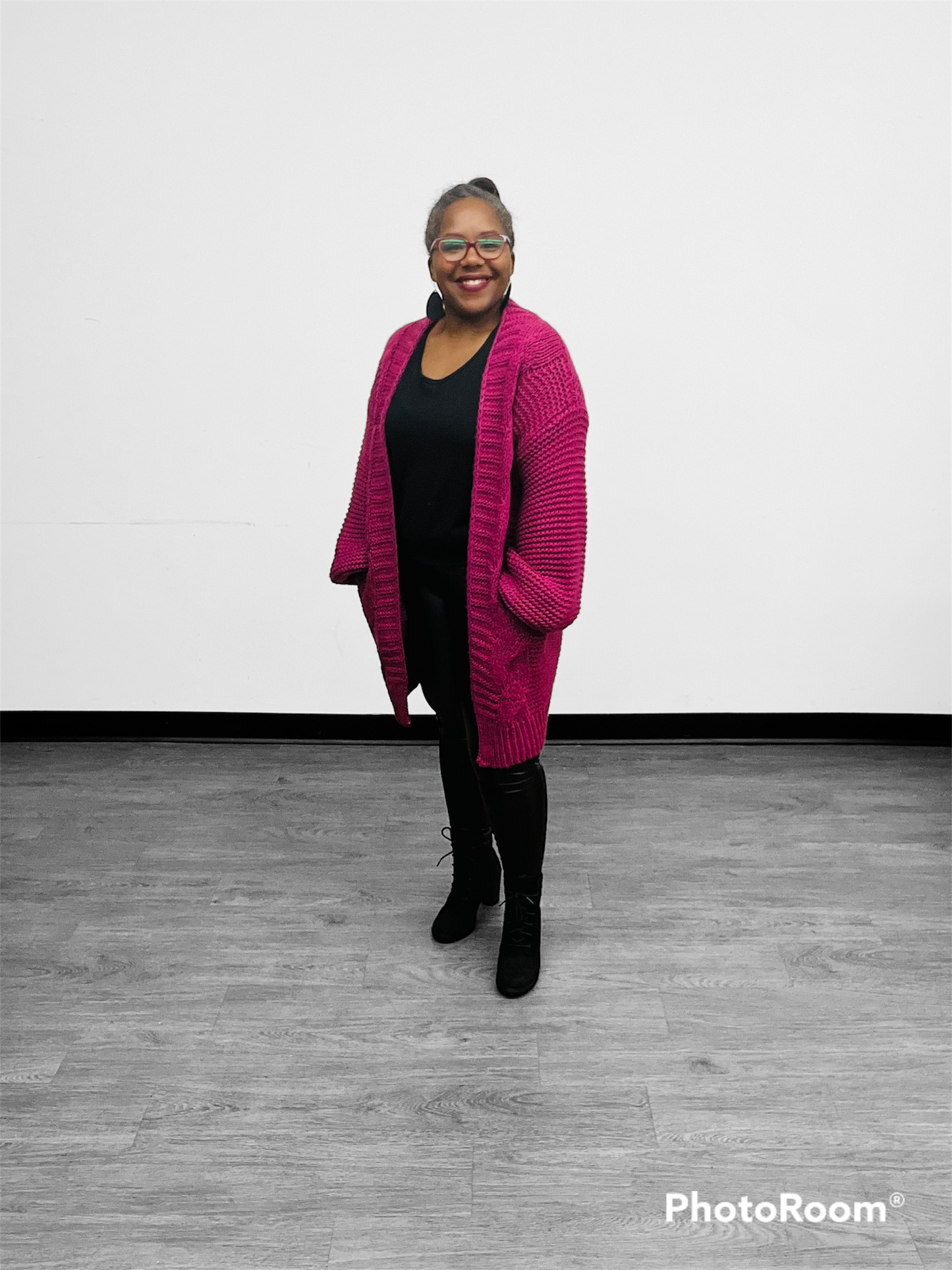 Chunky Lantern Cardigan