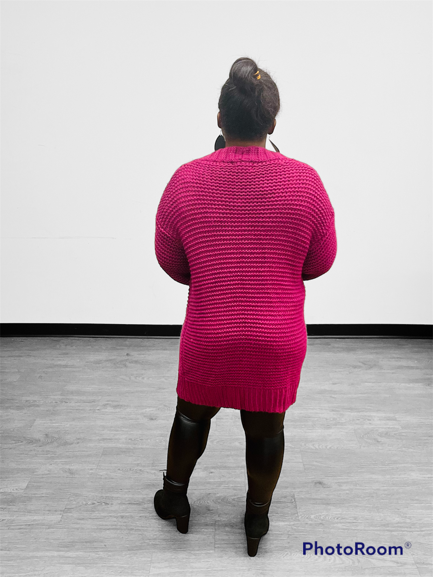 Chunky Lantern Cardigan