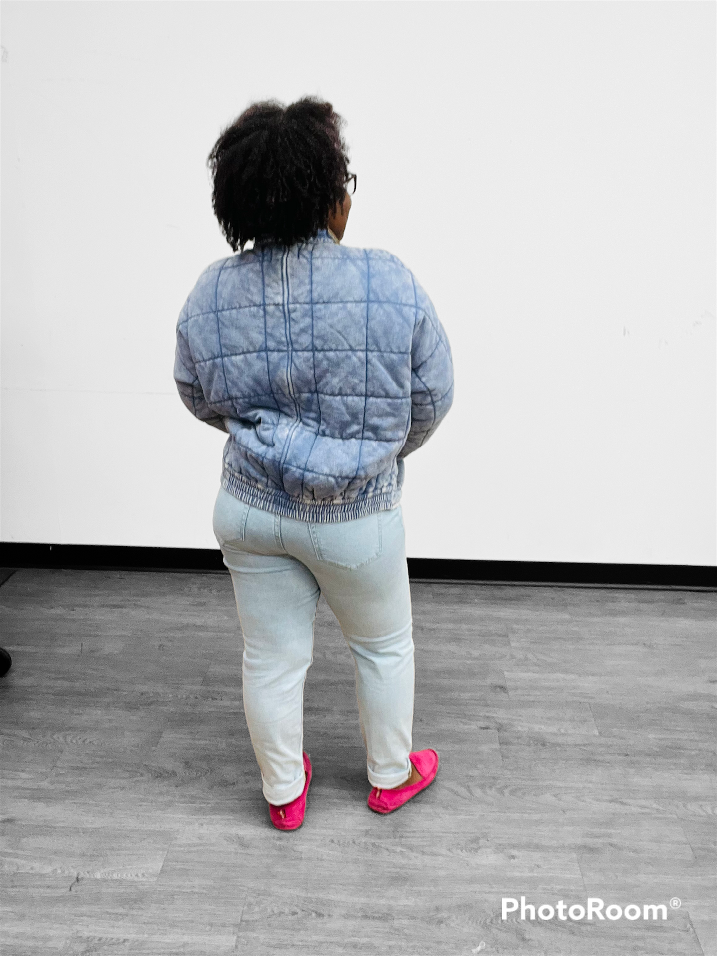 Washed Out Collection: Quilted Jacket