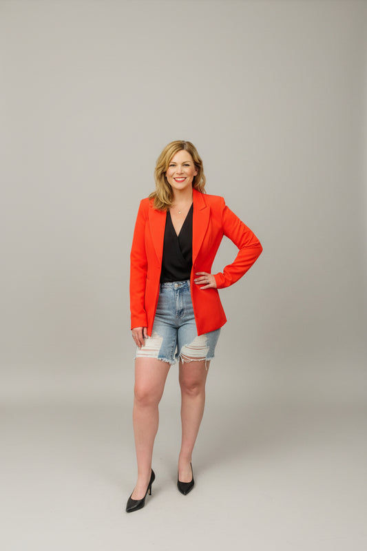 Bermuda Red Blazer