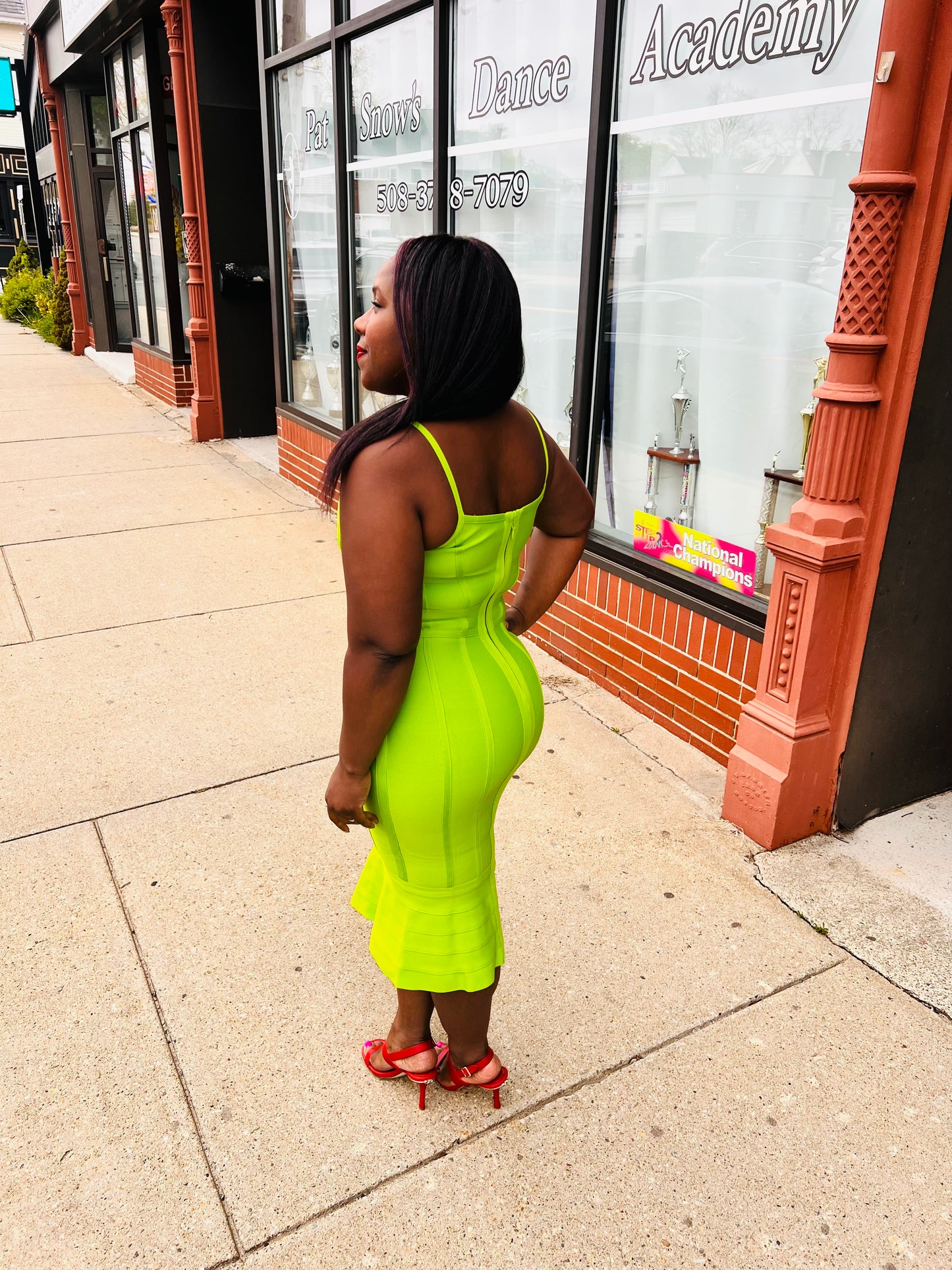 The Lime Shot Dress