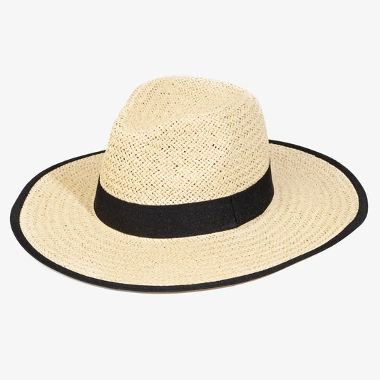 Straw Fedora Hat