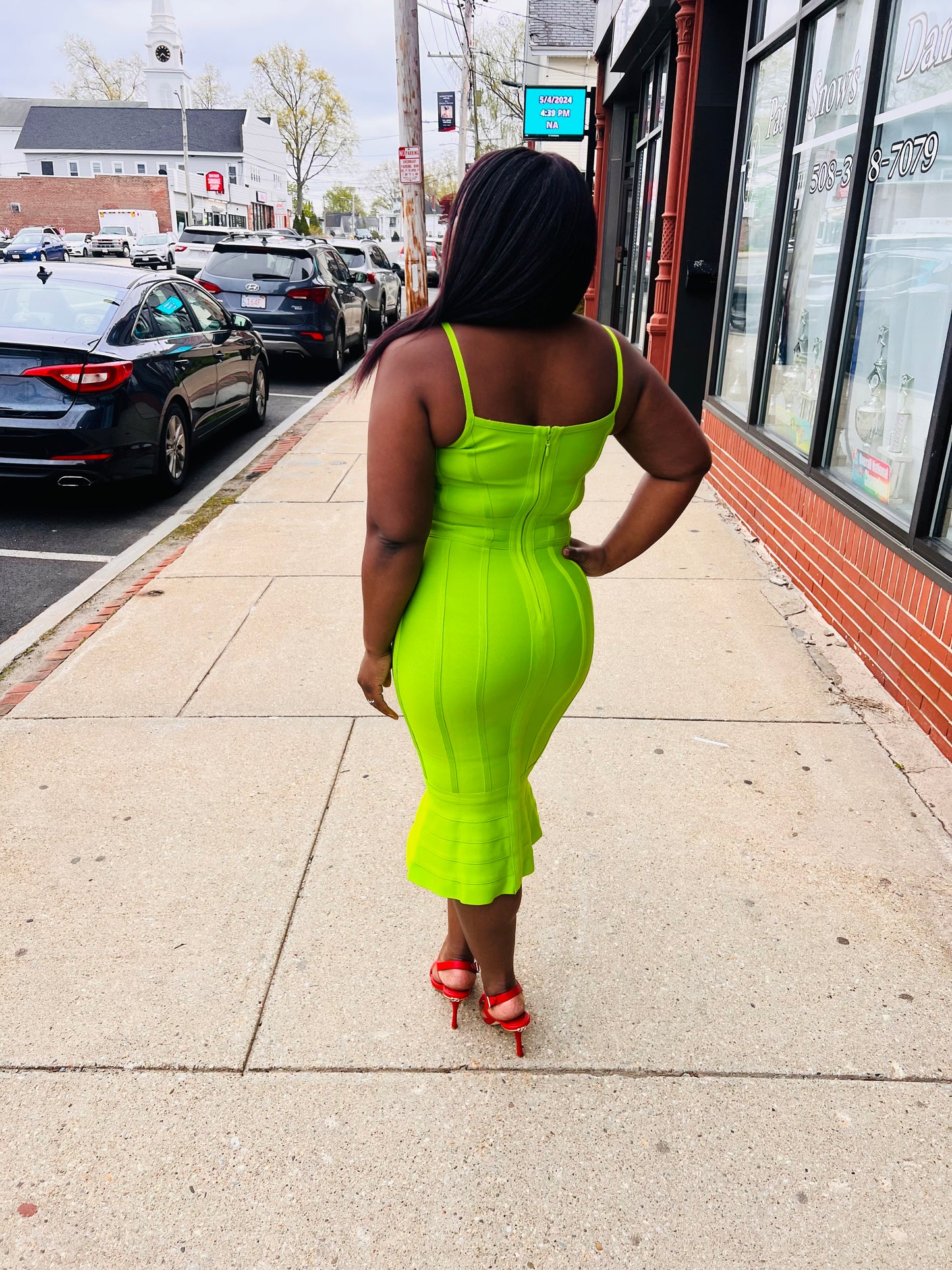 The Lime Shot Dress