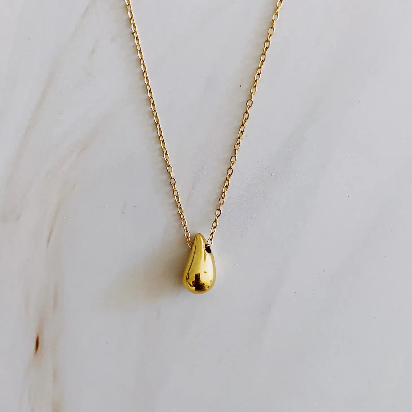 The Understated Teardrop Necklace