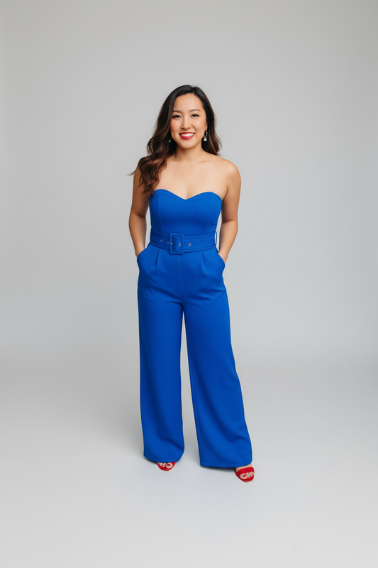 Cobalt Carrie Jumpsuit