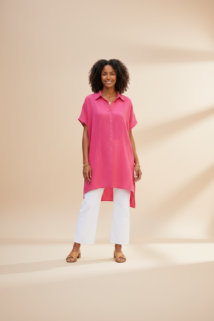 Loosely Lovely Button down Shirt