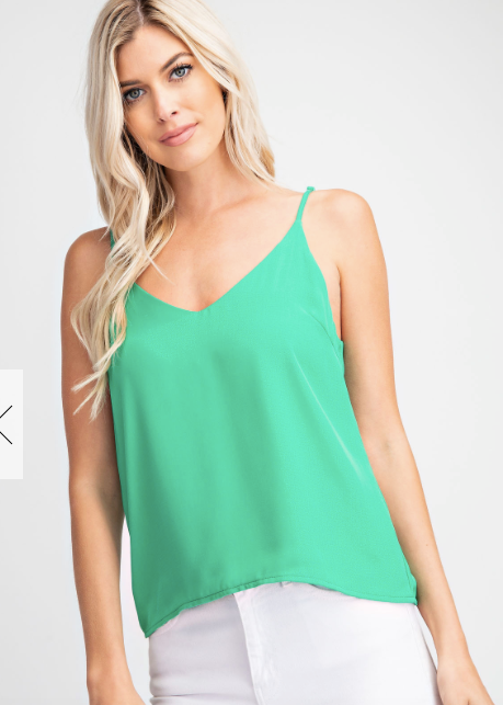 Kelly Spaghetti Top - FashionFunPop