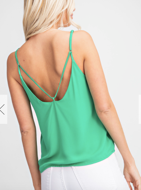 Kelly Spaghetti Top - FashionFunPop