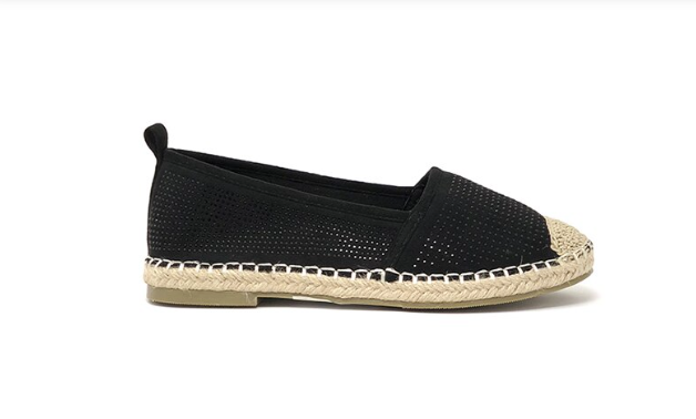 Crystal Espadrille Flats